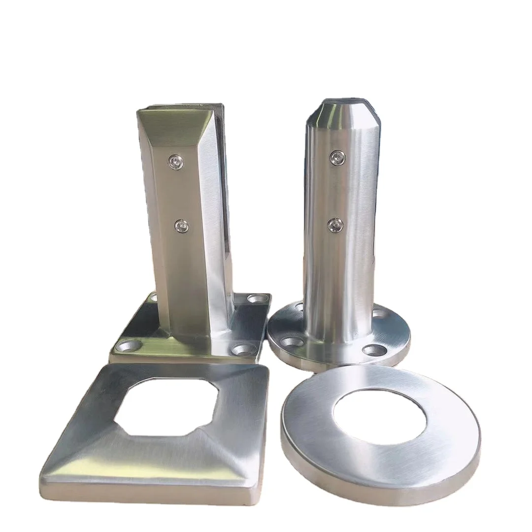 stainless steel glass pool fence spigot