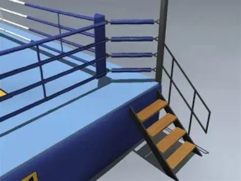 Wrestling AIBA approved boxing ring Professional Stage Boxing Ring