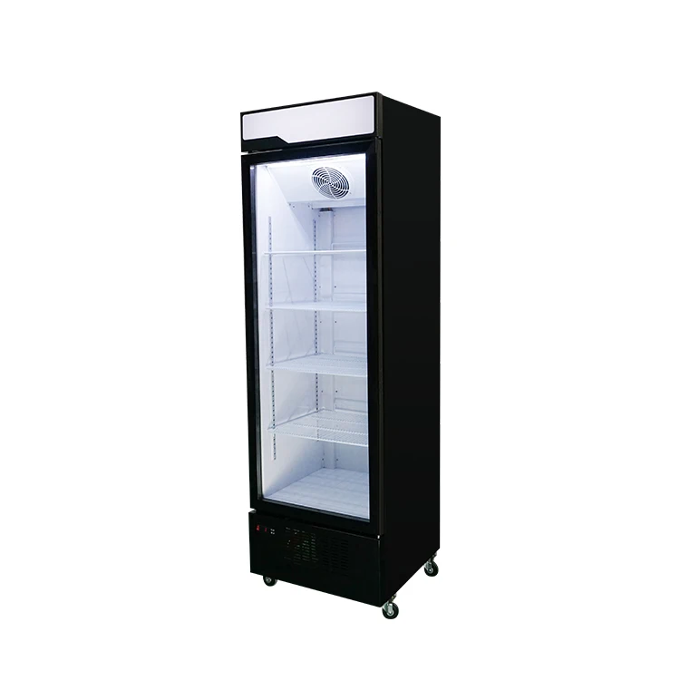 Meisda SC350B Commercial Upright chiller single door upright beverage cooler display Fridge