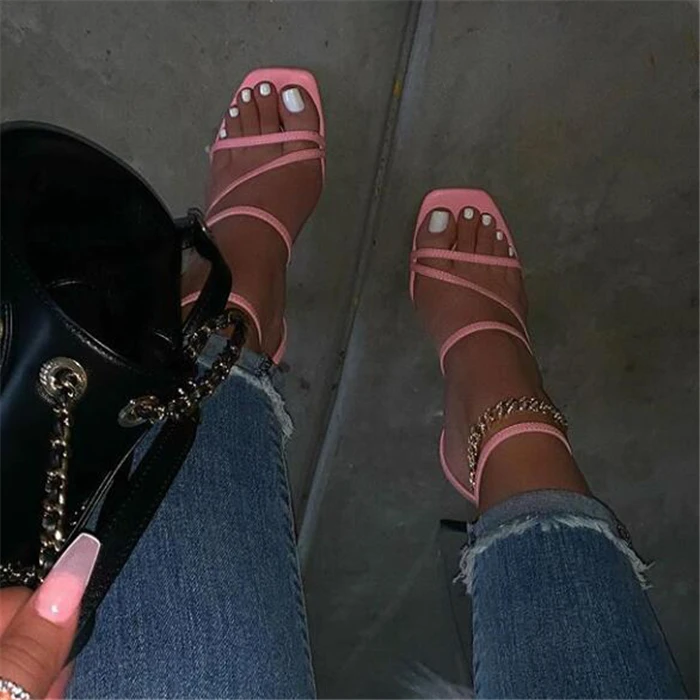
Wholesale new style shoes women high heels sexy sandalias mujer summer sandals for women ladies shoes heels 