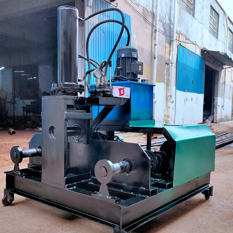 220V multi-functional roll bending curve double arm stretch bending square steel round pipe cold bending hydraulic pipe bender