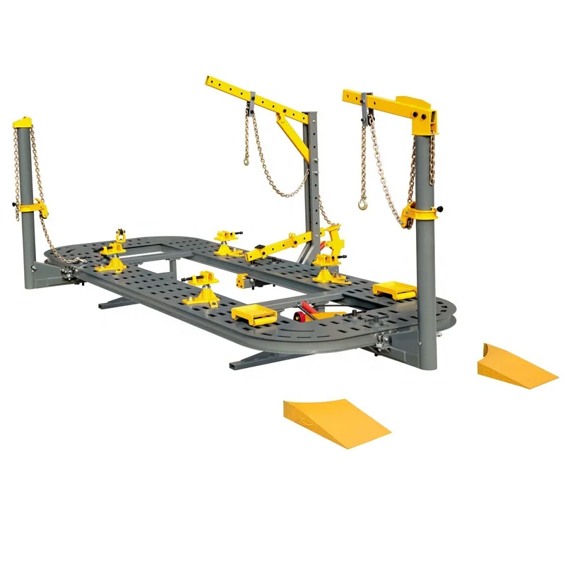 Factory price quick trade body dent repair correction machine/chassis collision traction puller/workshop repair table equipment
