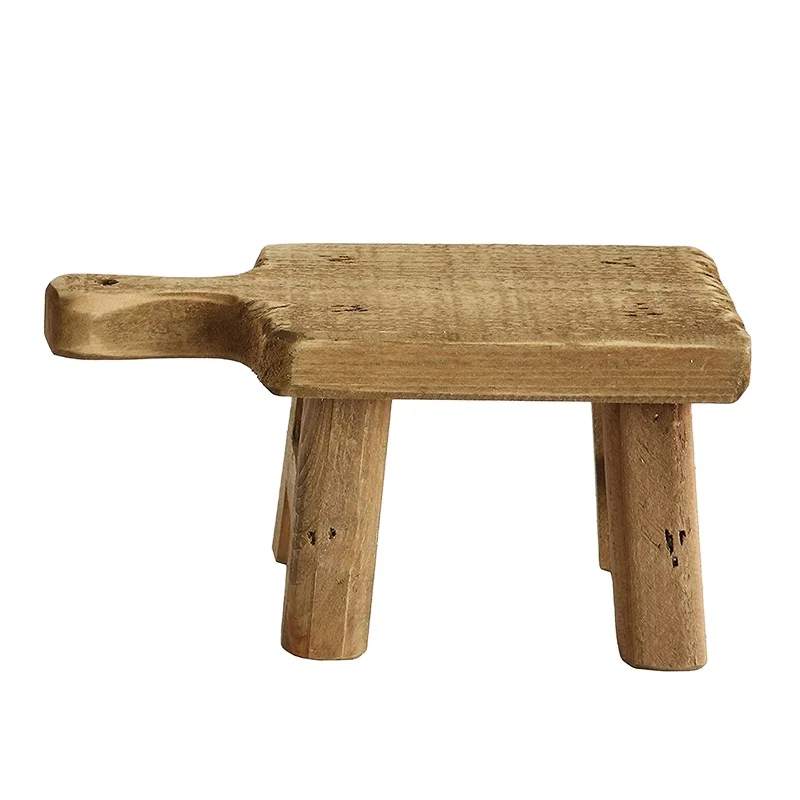 Новый дизайн, прямоугольный стул, деревянная подставка с ручкой