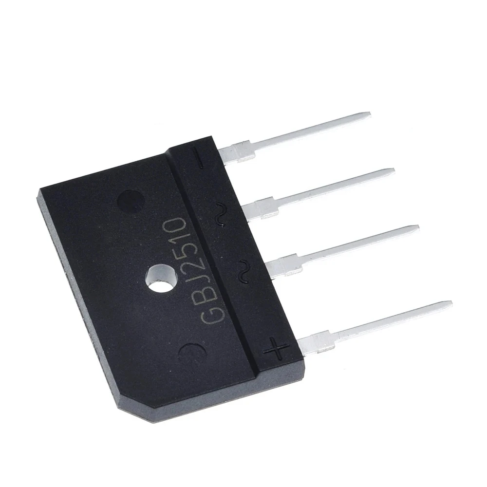 5pcs 25A 1000V diode bridge rectifier gbj2510 ZIP In Stock