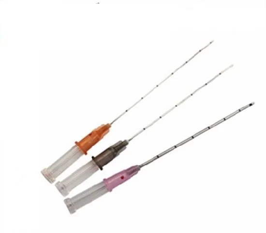 Игла с тупым наконечником Micro Cannula 25 г для инъекции дермального наполнителя гиалуроновой кислоты