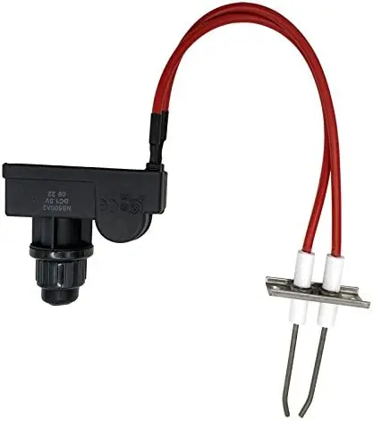 Double Ignition kit Electronic igniter with high Spark Plug Wire Length 450mm Each for Catering euqipment Stove