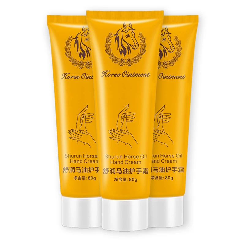 Horse oil hand cream