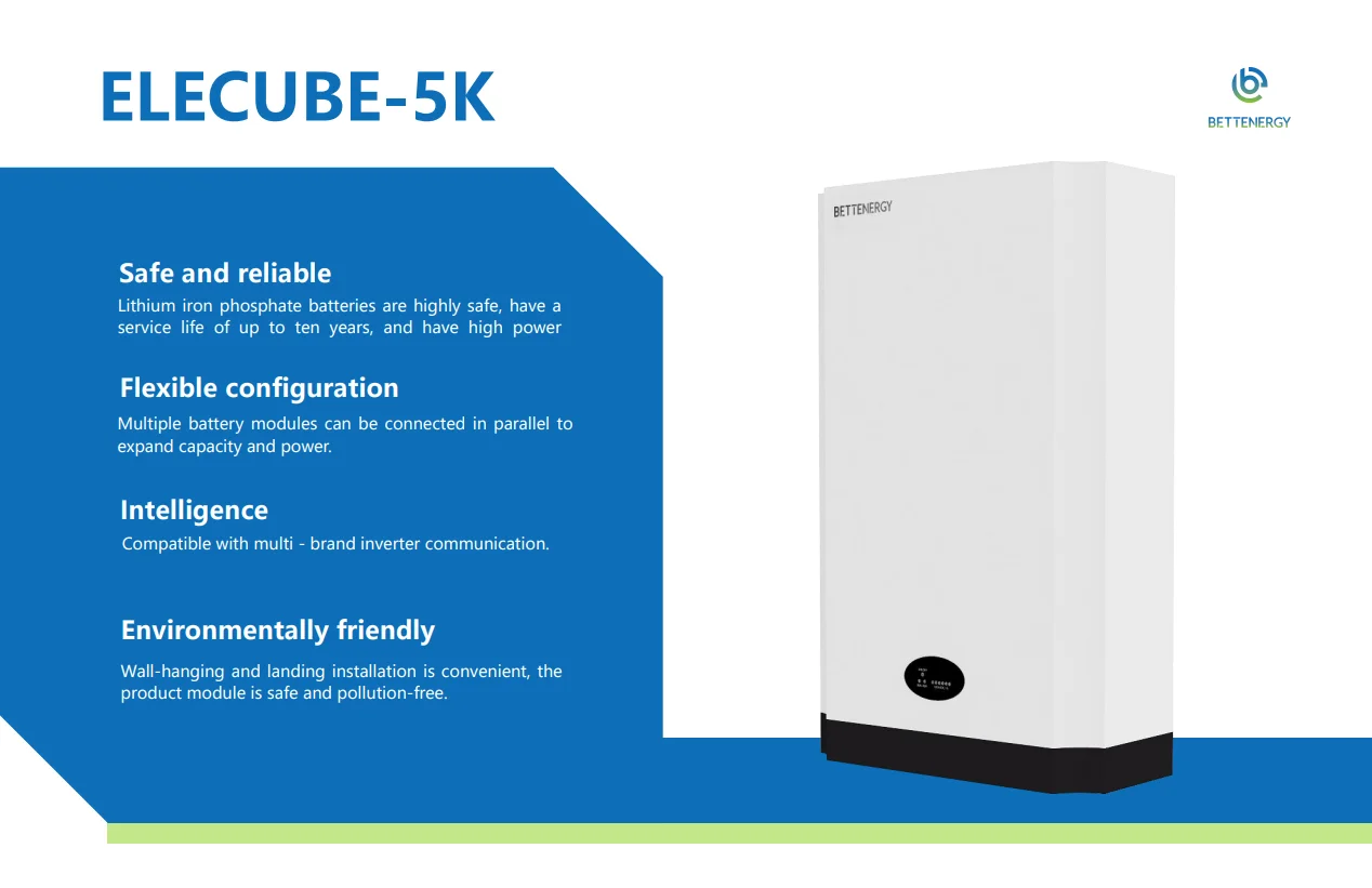 Lifepo4 Battery Household 5KWh 10KWh 51.2V Lithium Ion Battery