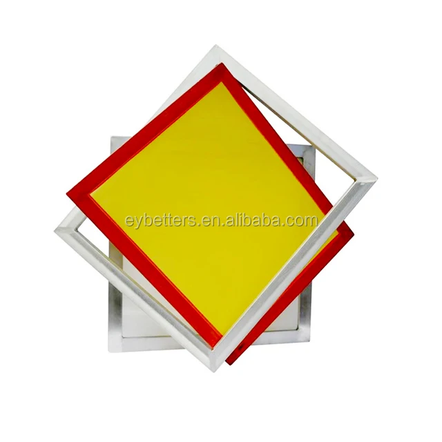 Wholesale Custom Pre-Stretched Aluminum Frames Screen Printing Screens with Mesh Holes for Screen Printers