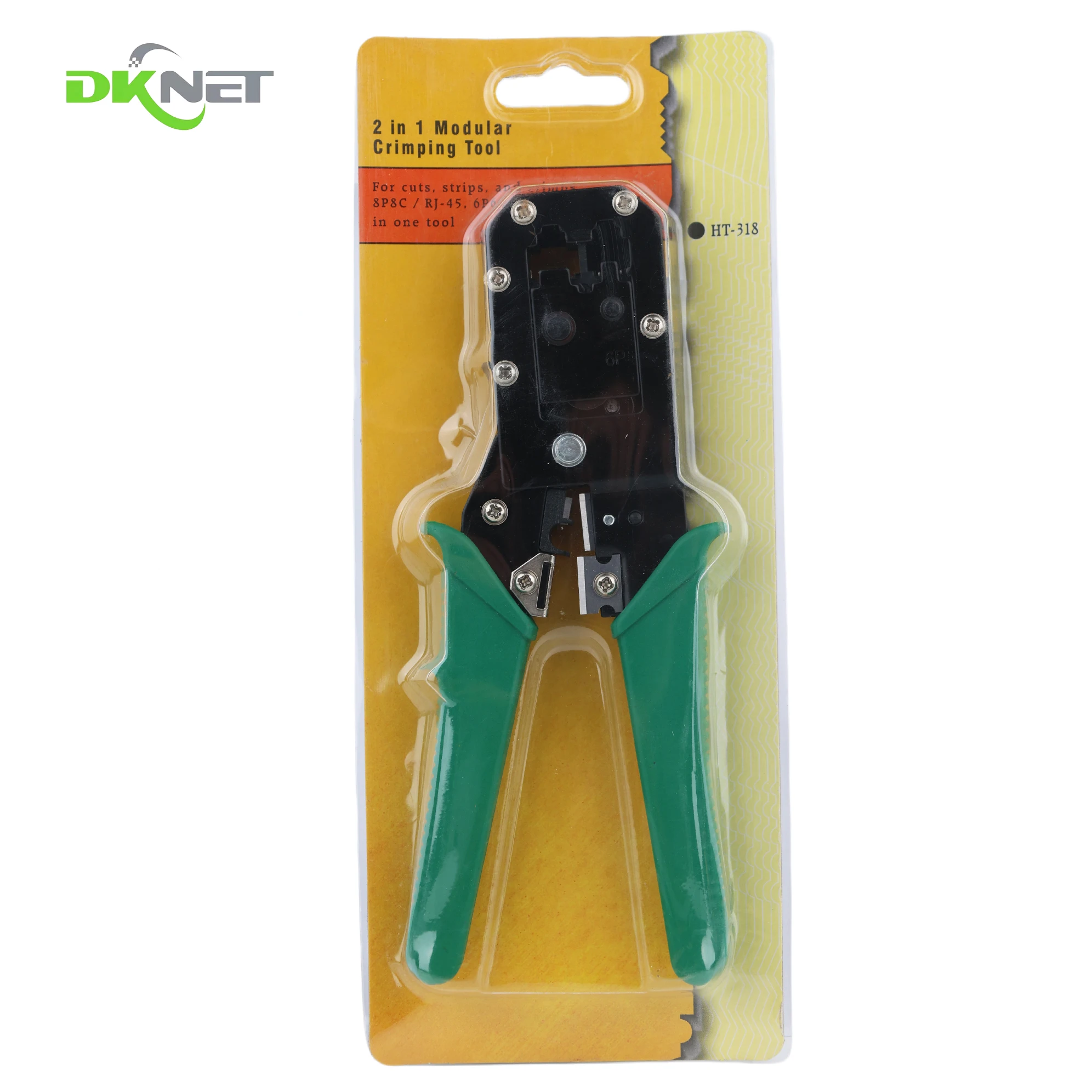 Handheld Tools 6P4C/6C 8P8C For RJ11/RJ12/RJ45 All In One 2 In 1 Modular Crimping Tool
