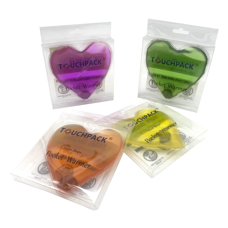 Coin Activated Magic Snap Heat Instant Click Heat Packs Liquid Gel Bag Heat Reusable Hot Pack Hand Warmer