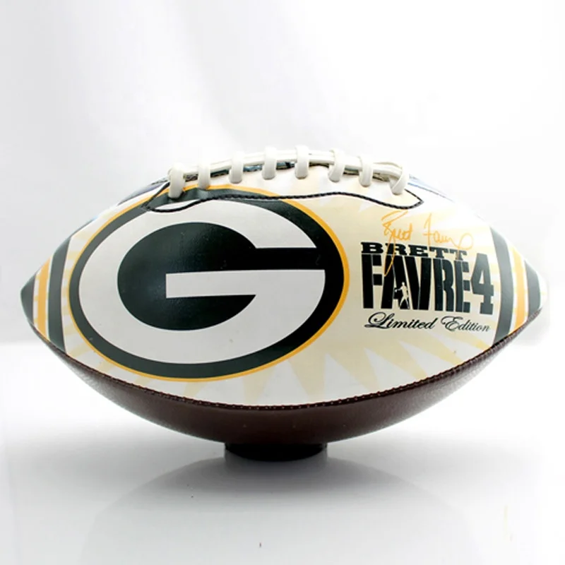 composite pu leather size 9 OEM league training balls Youth Adult custom printed machine stitched American football