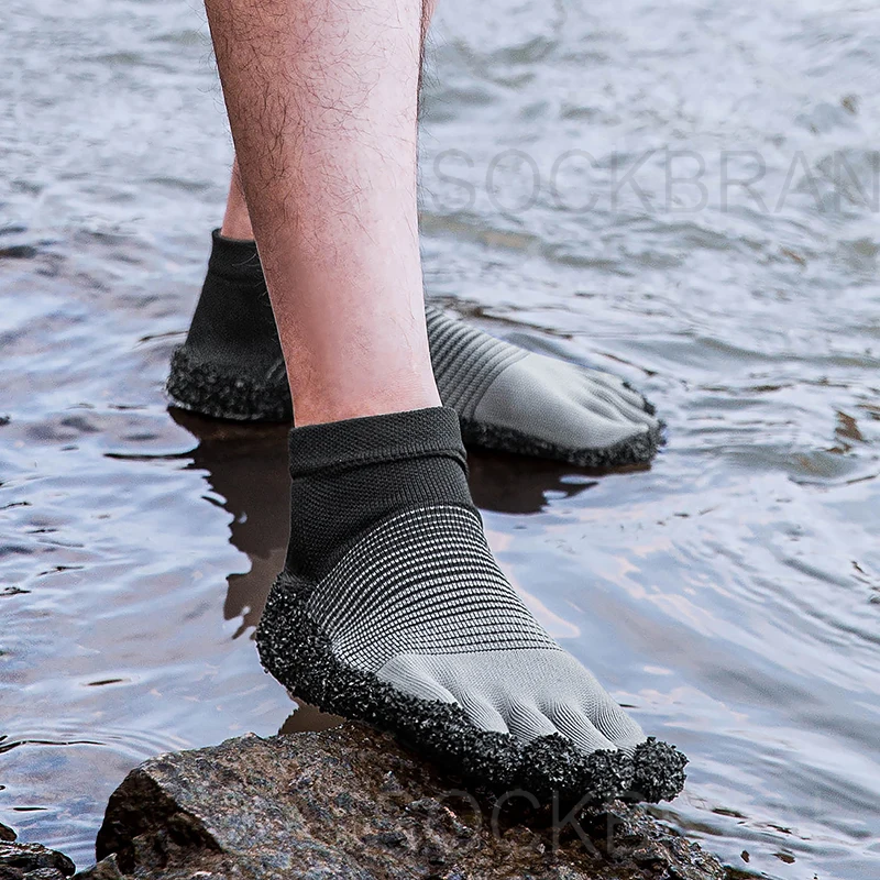 Non Slip Quick Dry Water Footwear Multi Purple Yoga Shoes Women & Men Minimalist Barefoot Sock Shoes With Five Fingers Gym Shoes