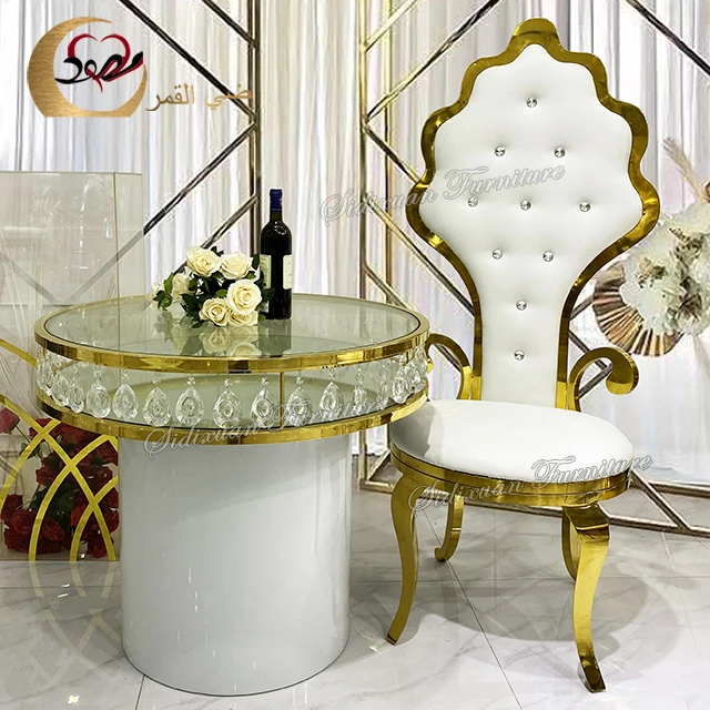 Роскошные королевские стулья King Throne Chaises De Mariage стул свадебный зал