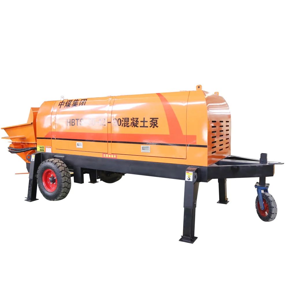 Factory Direct Sale Small Diesel Pump Multifunctional Mobile Concrete Pump Truck For Construction Industry