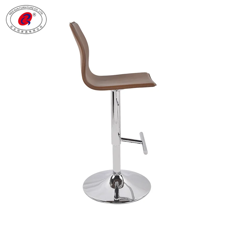 Hot Sale Commercial Metal Barstool Iron Chair 24 Counter Height Bar Stool With Foot Stool Swivel Cast Iron Bar Stool Base