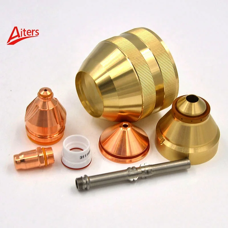 Plasma Cutting Kjellberg Consumables Nozzle and Electrode Cutting Parts Accessories Protection Cap Fixed Shield Swirl Ring