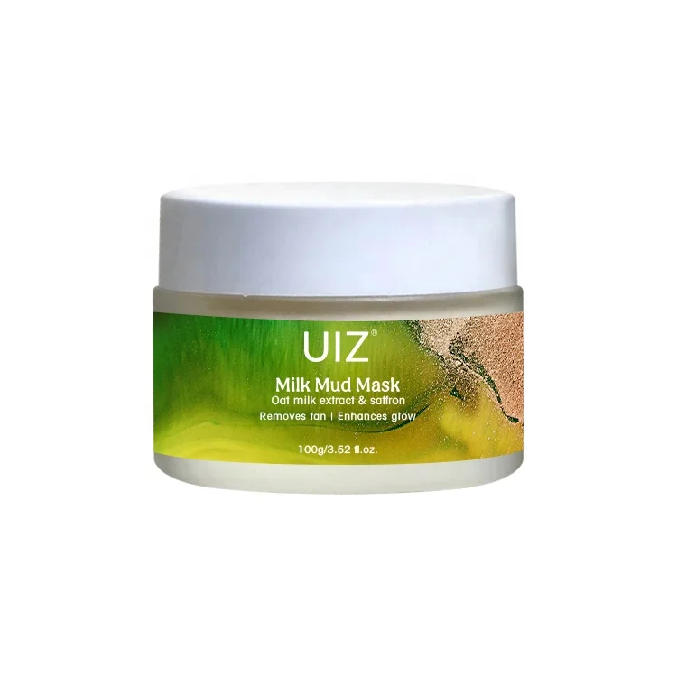 Milk Face Mud Mask Brightening Skin Oil Control Cleansing Pores Moisturizing Barrier Facial Clay Mud Mask