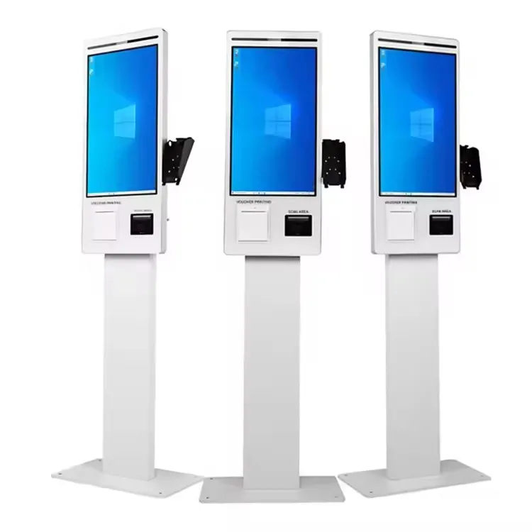 Supply touch screen self-service ordering machine, payment, ticketing, membership card brushing, built-in WiFi restaurant
