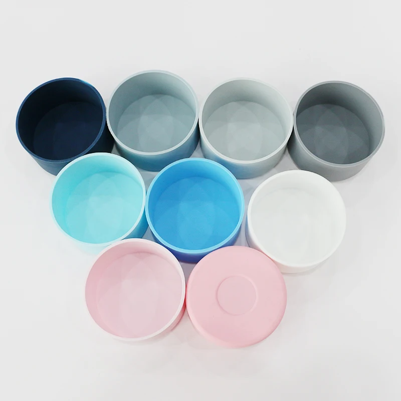 Customization Small MOQ Etsy AMZ Tumbler Silicone Sleeves Rubber Cover Sleeve Tumbler Silicone Boots