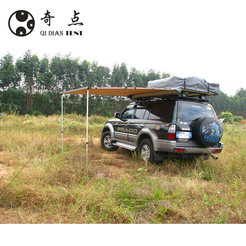 Оптовая продажа наружная палатка для автомобиля поставка с завода водонепроницаемая Брезентовая на крышу тент