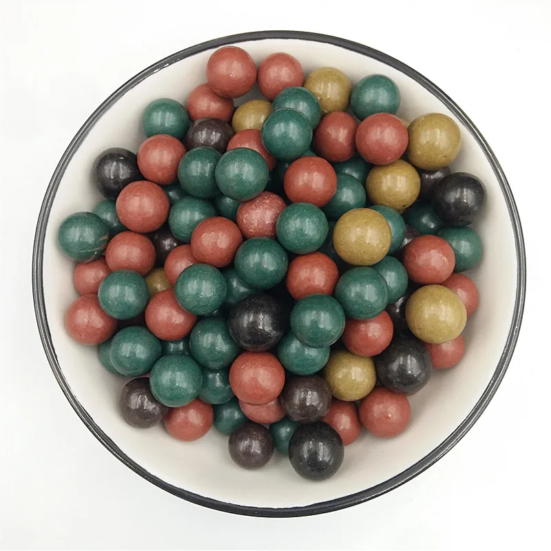 Round Slingshot mud ball 8mm 9mm 10mm   for  outdoor game shooting practice  mud beads