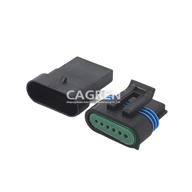 Разъем 12066317 12162261 6-контактный женский и мужской GM TPS плоский педаль акселератора водонепроницаемые Автомобильные Разъемы