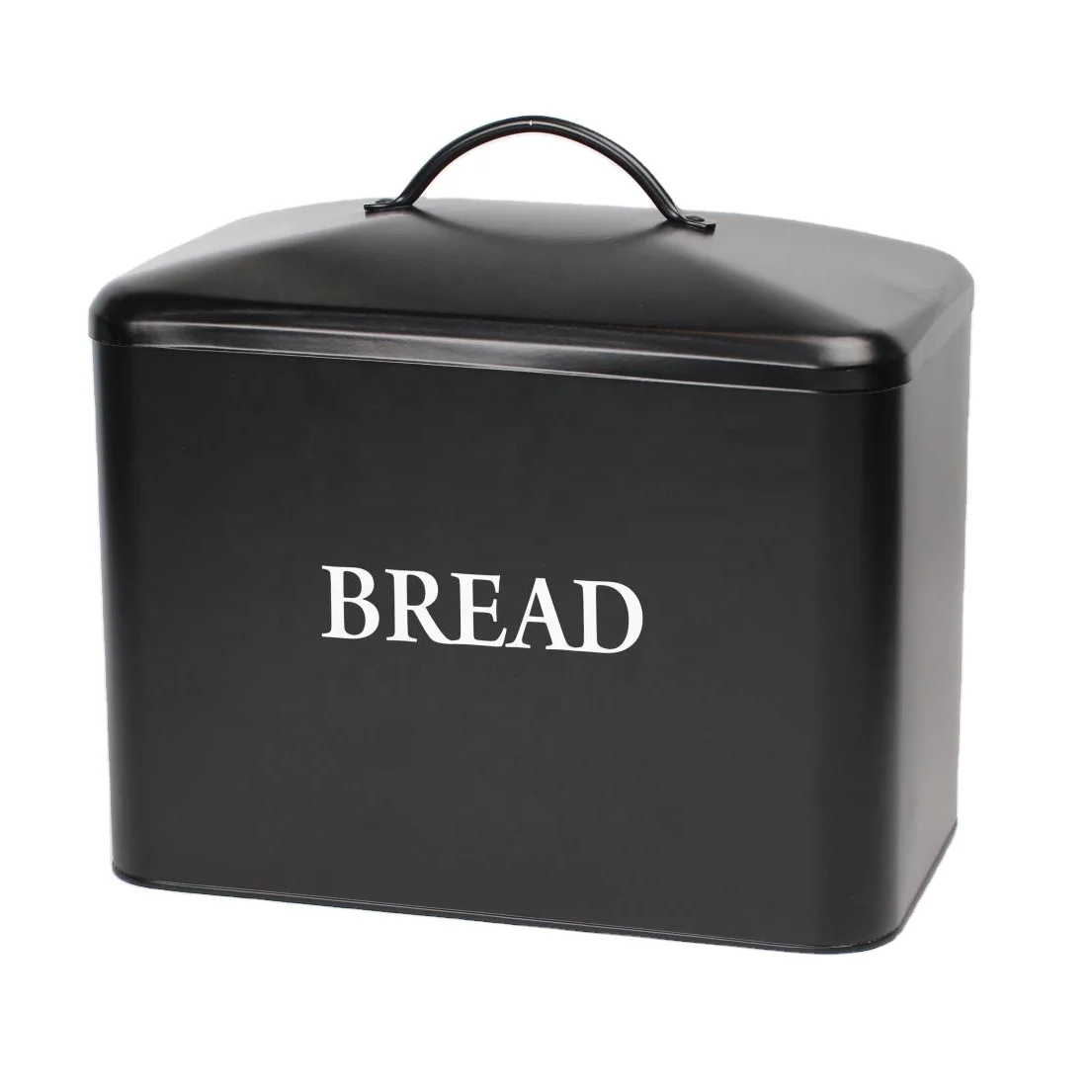 Retro Bin Storage Container Box For Kitchen Vintage Metal Bread Box