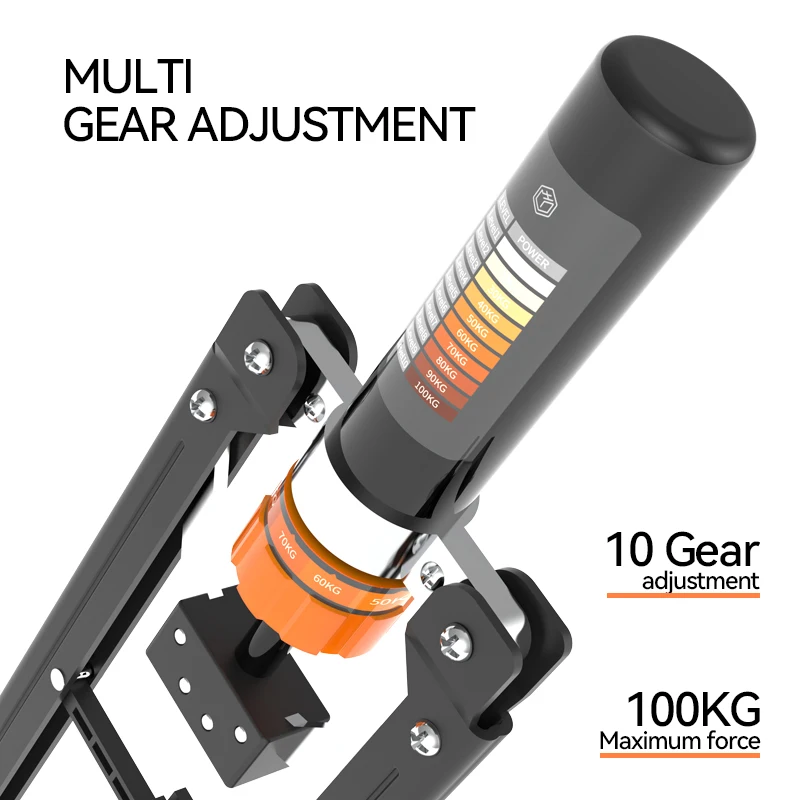 TUDEEN Fitness Equipment Gym Forearm Chest Expander Arm Spring Bar Exercisers Power Twister Wrist Hand Gripper