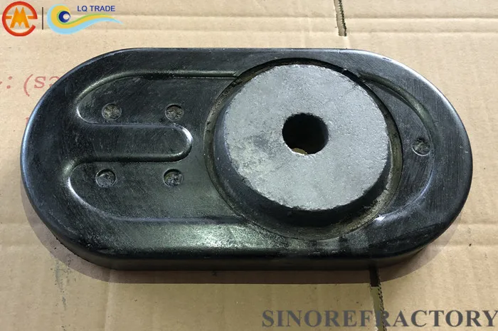 Steel Making Ladle Refractory Sliding Gate Plates 1QC