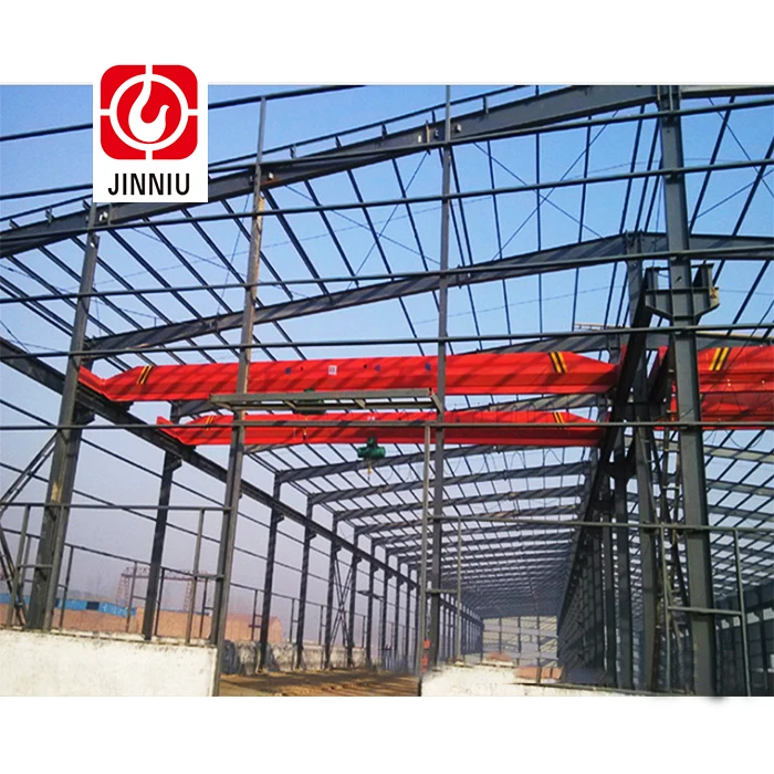 Good Quality 5ton 3ton Lifting Hoist  Single Girder 15m 30m Span Overhead Crane with Pendant Control