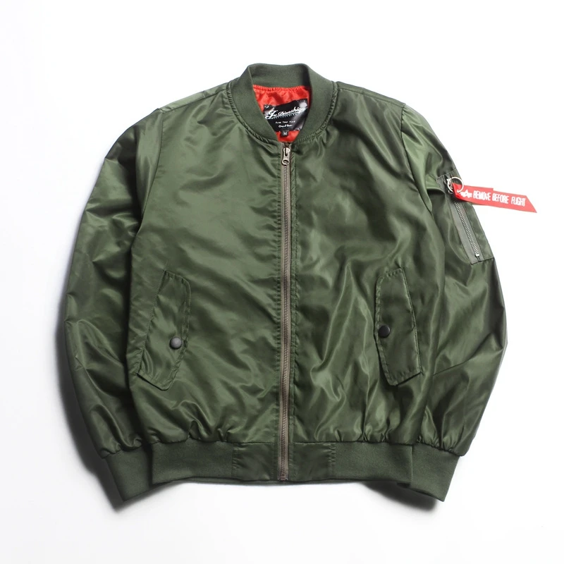 
Welcome OEM Good Quality Fashion Street Style Pilot Flight Jacket Flight Jacket Waterproof Sport Flight Jacket With Zipper 