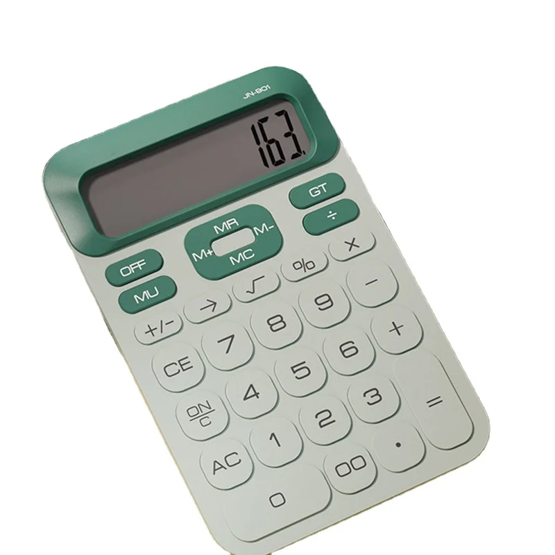 Standard Calculator 12 Digit,Desktop Large Display and Buttons,Calculator with Large LCD Display,ultrathin fashion