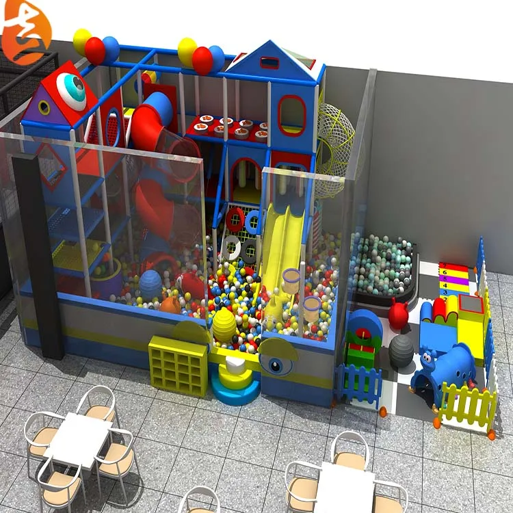 Hot sale indoor children safety american kids indoor playground equipment obstacles course Ninja warrior