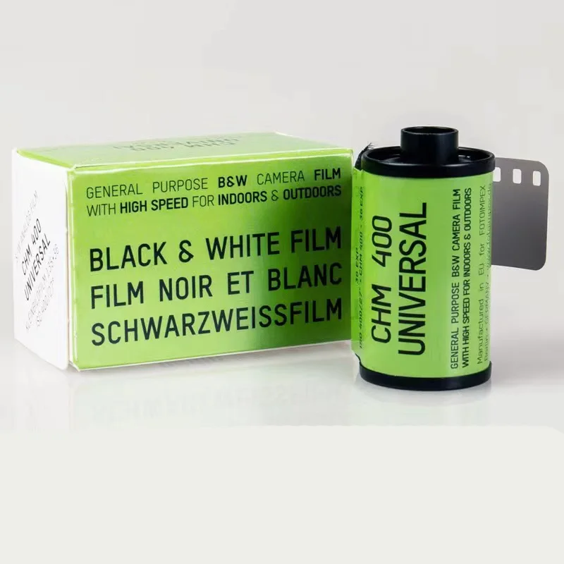 1 рулон немецкой оригинальной черно-белой отрицательной пленки CHM 400 универсальная 135 пленка Ретро пленка для всех 35 мм камер