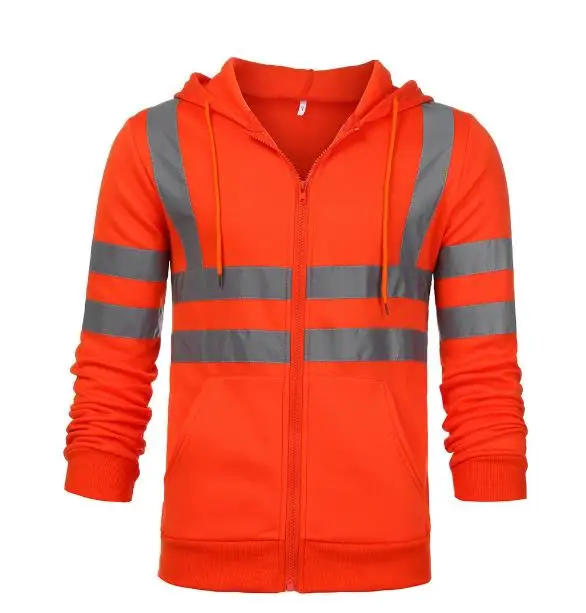  Светоотражающая защитная одежда с карманом Timtex Hi Vis Рабочая Униформа в полоску для работы на открытом