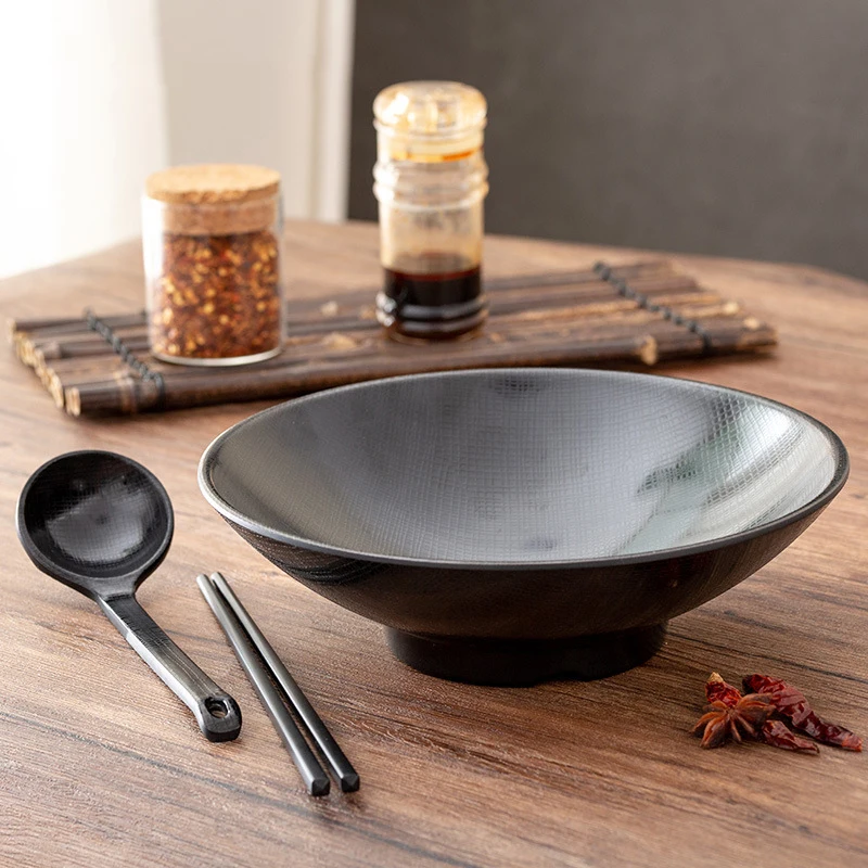 japanese custom melamine salad noodle fruit kitchen fast food ramen mixing bowl melamine bowl