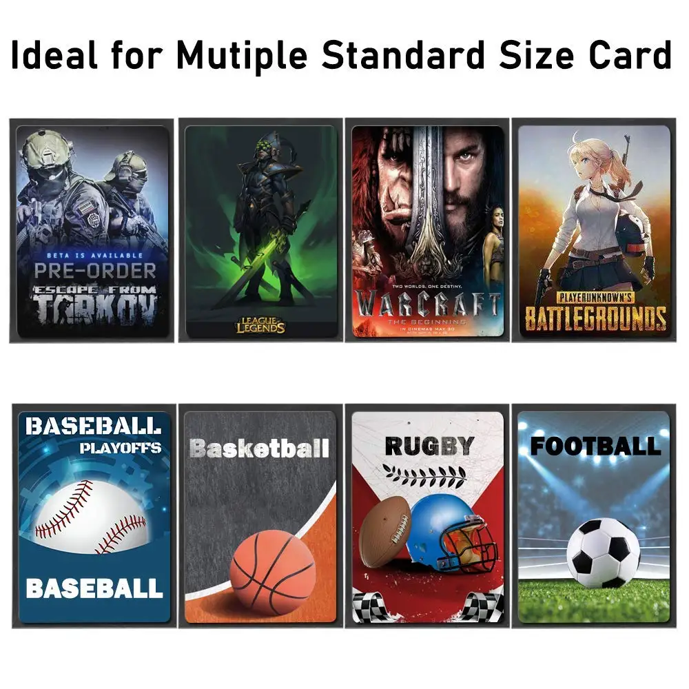 100 Pcs Premium Game Collect MTG Matte PP Inner Sleeve Custom TCG MTG YuGiOh Card Sleeves Penny Sleeves