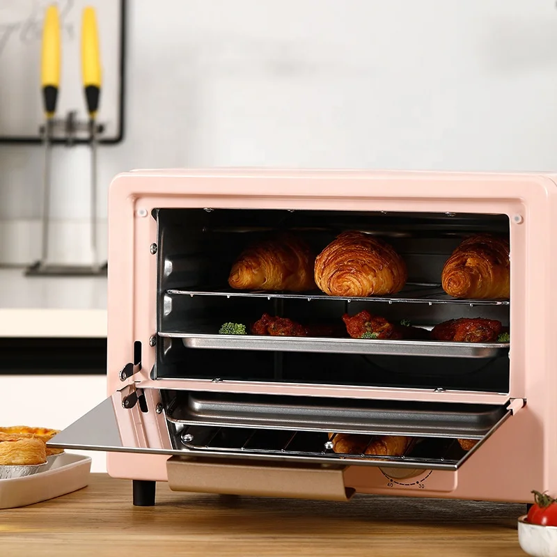 Automatic 12L Convection Toaster Electric Oven Home Use Portable Kitchen Oven