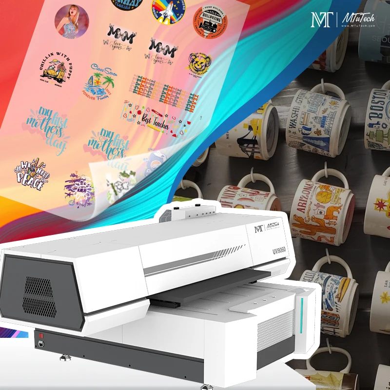 MTuTech Small Format UV Printer 9060 for Promotional Items & Signage Small Printing Business