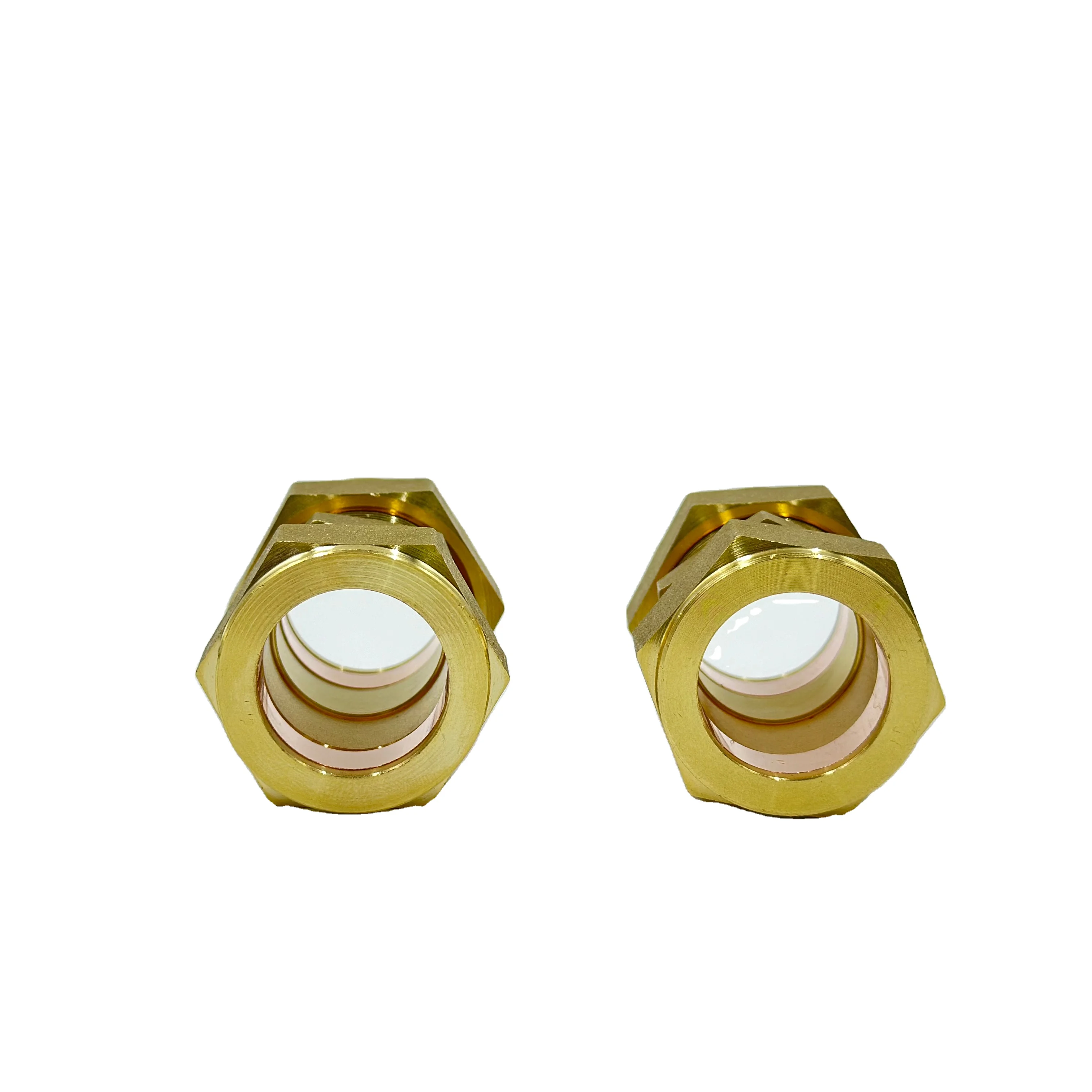 Solar Water Heater Fittings Brass Male Thread Double Ferrule Direct Brass Connector