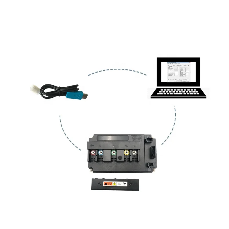 Votol EM-100 100A 130A Boost 72v With EBS Flux Weakening Function Hall Motor Controller