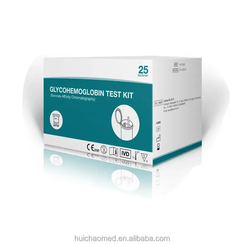 Hba1C Meter Hemoglobin A1C Analyzer With A1C Test Kit  For Diabetes