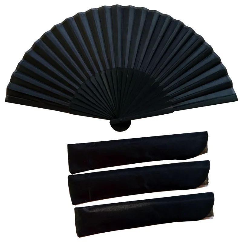 Personalized Flower Designs Woman Dancing Fans Bamboo Fan Silk Hand Fan
