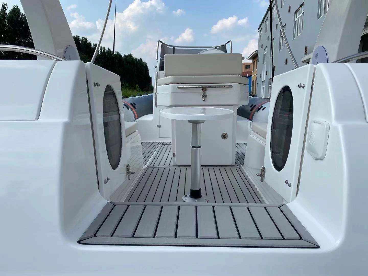 Liya 27ft deep v hull speed boats luxury yacht for tour Qingdao boats