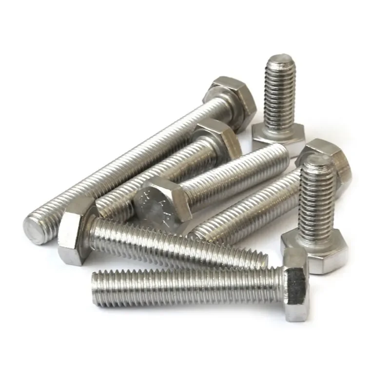 Factory hot selling furniture screws inner hexagon galvanized nut din933 hexagon bolts with full thread