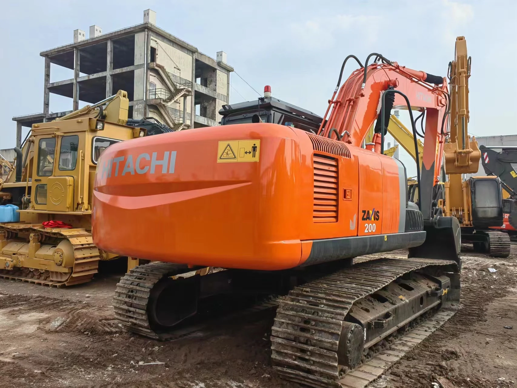 Производство год 2020 б/у Экскаватор Hitachi экскаватор машина ZX200 ZX120 ZX350 распродажа