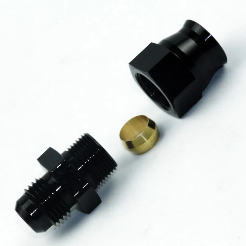 Male -10 10AN AN10 10-AN-6 to 5/8 5/8in Хардлайн трубный адаптер жесткая линия соединительный