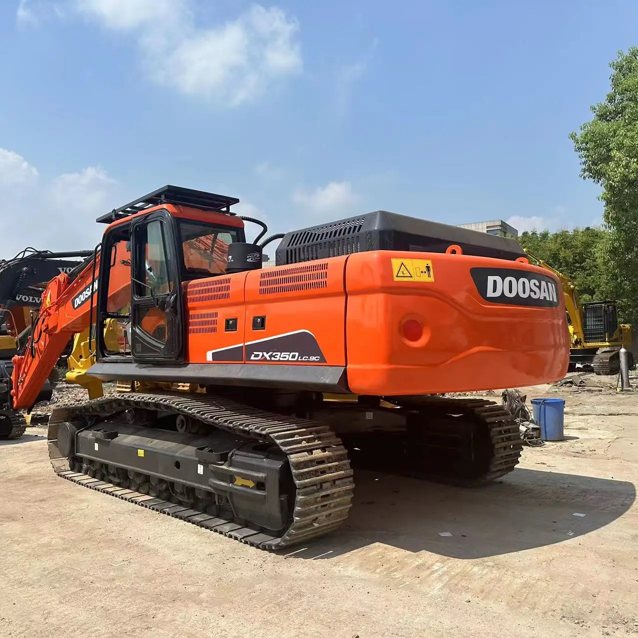 Original Doosan dx350lc used excavators for sale large rock broken equipment dx350 dh350 dh420 rc excavator for cheap sale