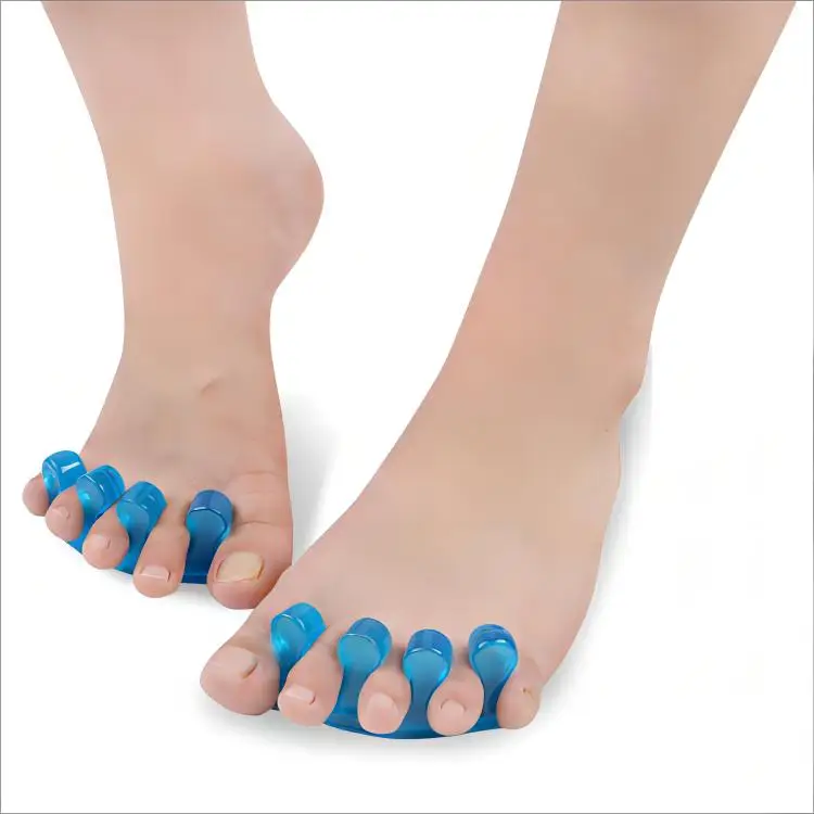 Light Weight TPE Gel Toe Separator Pads Bunion Pain Relief Toe Separators Pedicure Straightening Corrector